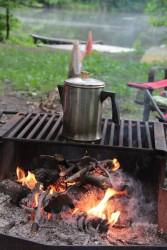 coffee on campfire