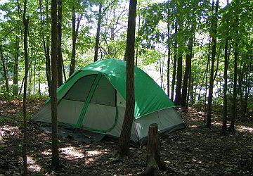 tent site